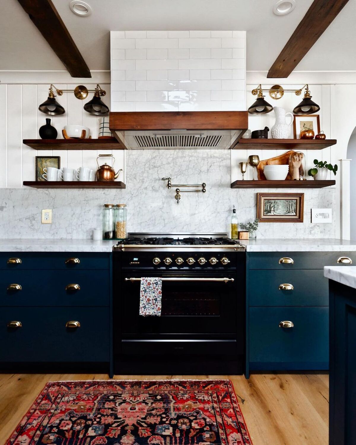 creative ways to decorate above your kitchen cabinets 7